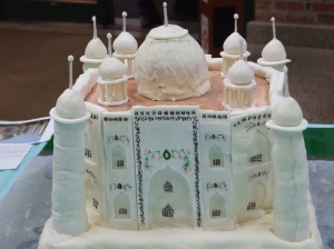 Sara's rendering of the Taj Mahal